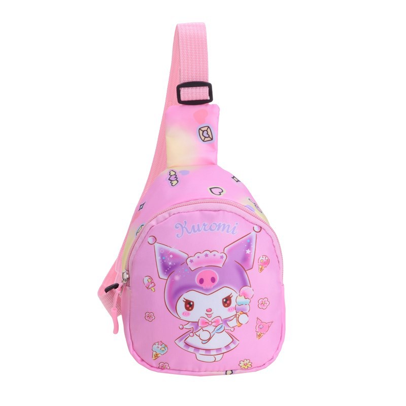2025 New children's bag ins Korean version spring and summer cartoon boys' and girls' light and fashionable crossbody bag for going out Item Picture
