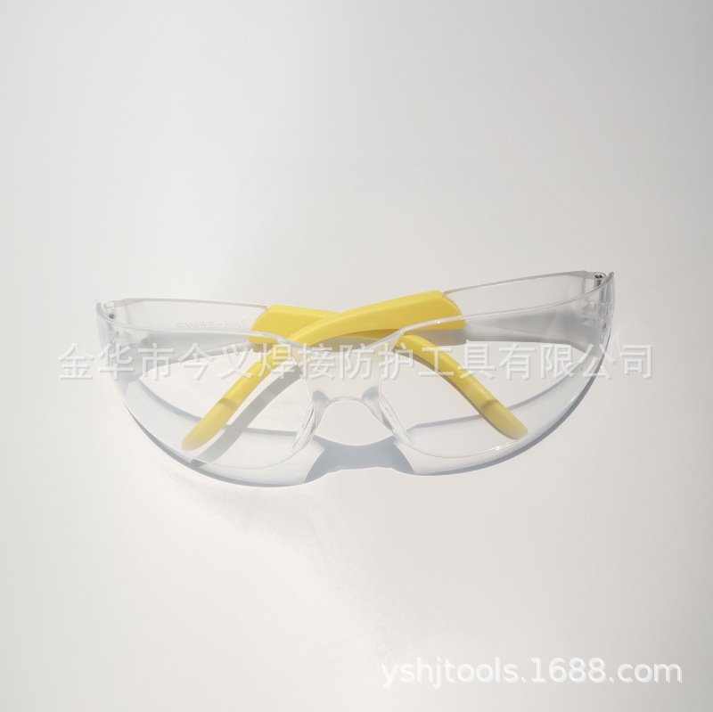 骑行眼镜护目镜白底实物图