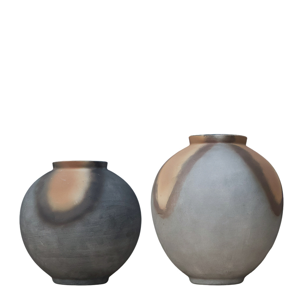 2025 Modern, simple and creative Ceramic vases, hand-painted flower arrangement decorations for the living room, home dried flower vases and ornaments Item Picture