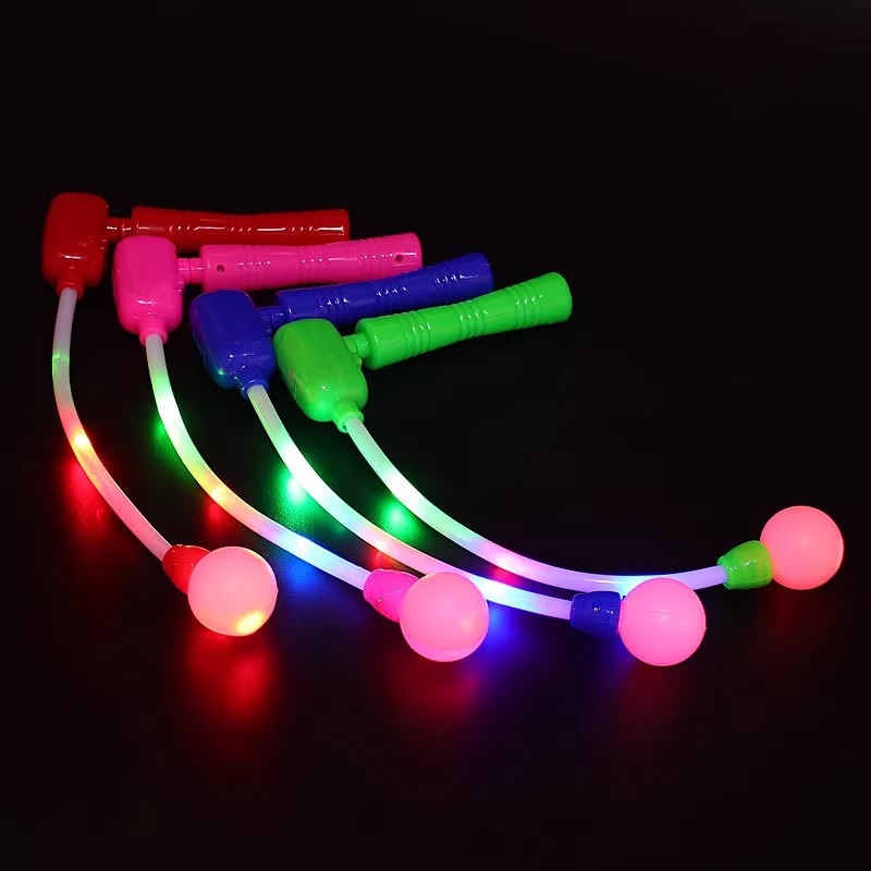 Luminous toys 2024 New style music Swing Stick, creative children's shiny and cool small gifts, square street stall supply Specification image