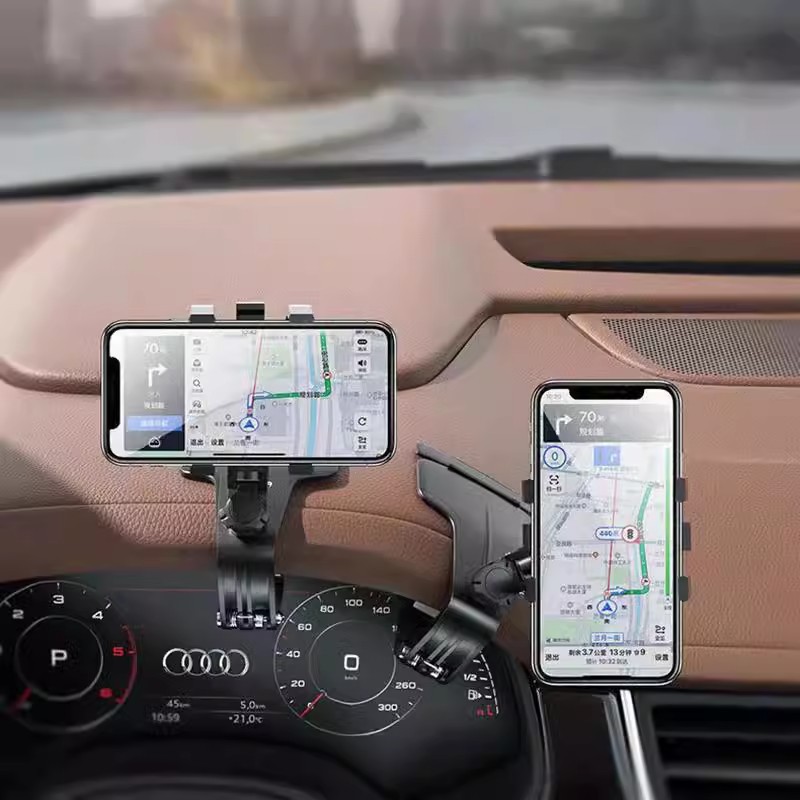 New type of car mobile phone stand, dedicated dashboard, fixed rearview mirror, car navigation system, number plate support frame Specification image
