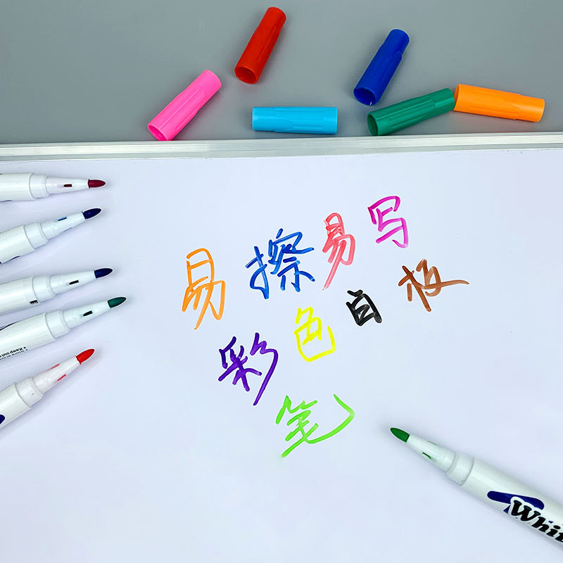 Children's water drawing floating pen, whiteboard pen, large capacity wholesale, erasable, vibrating floating pen, floating pen Specification image