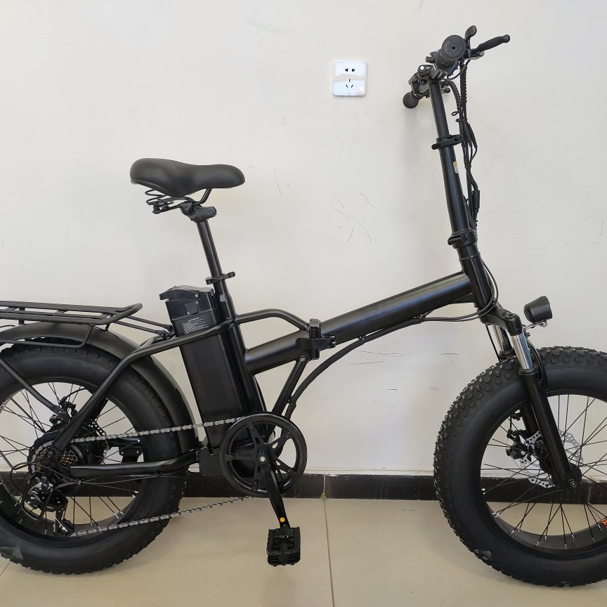 ebike Factory's 20-inch folding snow fat tire electric-assisted bicycle for adult variable speed transportation, a new energy long-lasting model