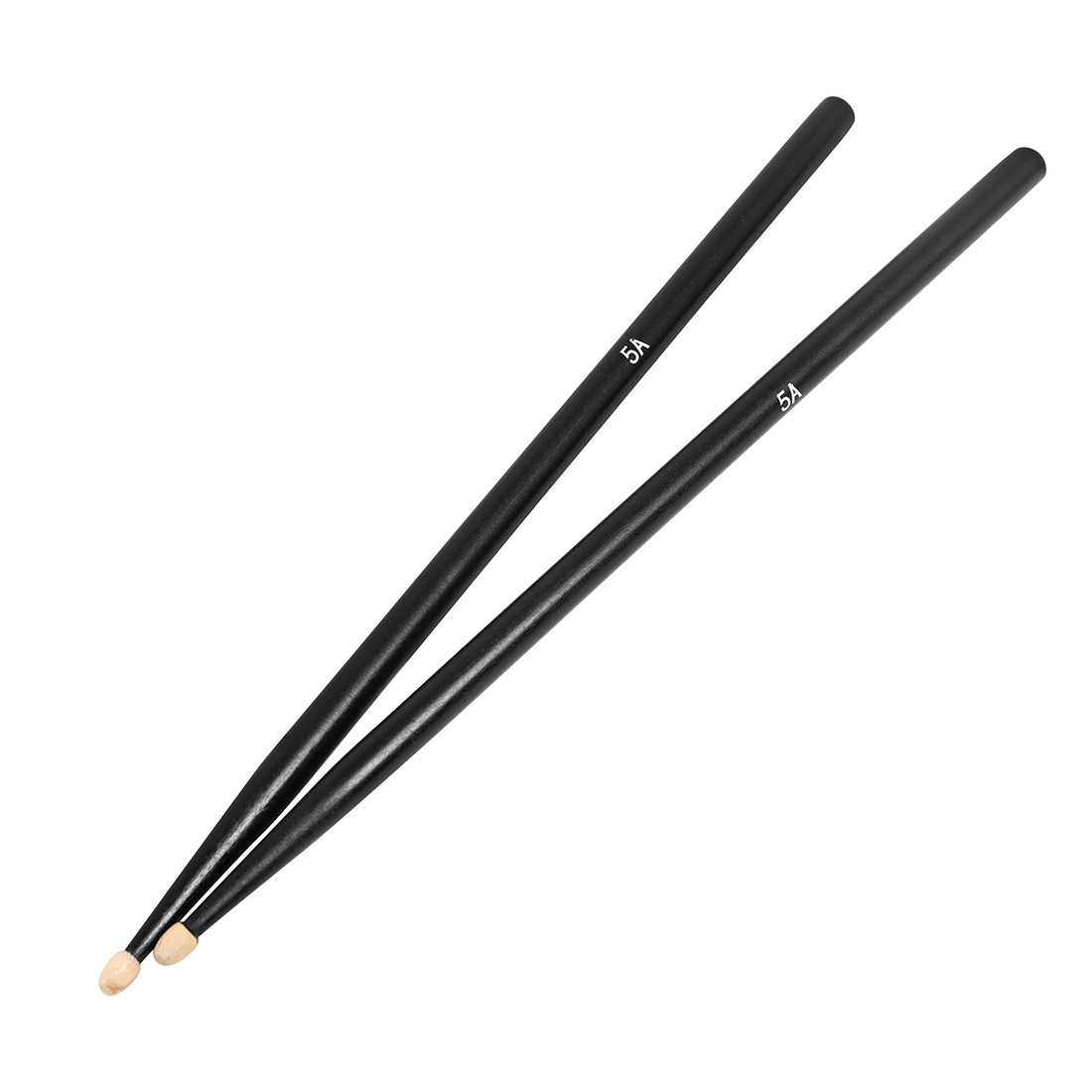 12 pairs of black drumsticks, 5A drum kit, maple drumsticks for beginners, snare drum, solid wood drumsticks for practice, and crossing of drumsticks Application Scenario