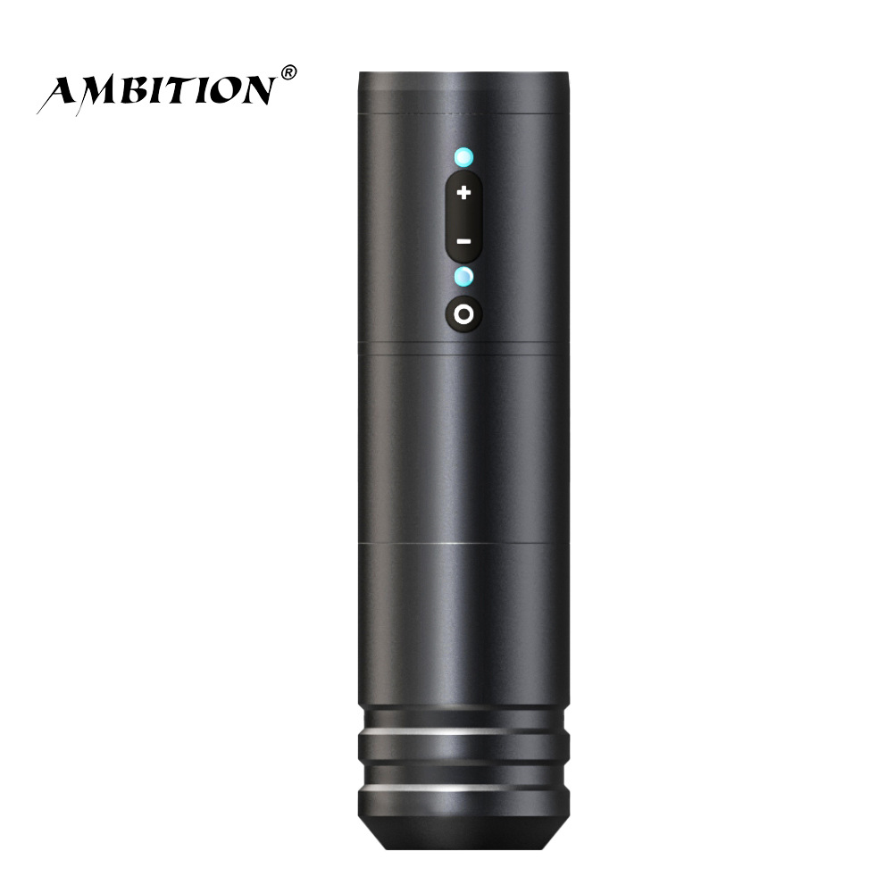 shanilak  新夏力34无线充电纹身笔2400毫安便携带纹身器材用品