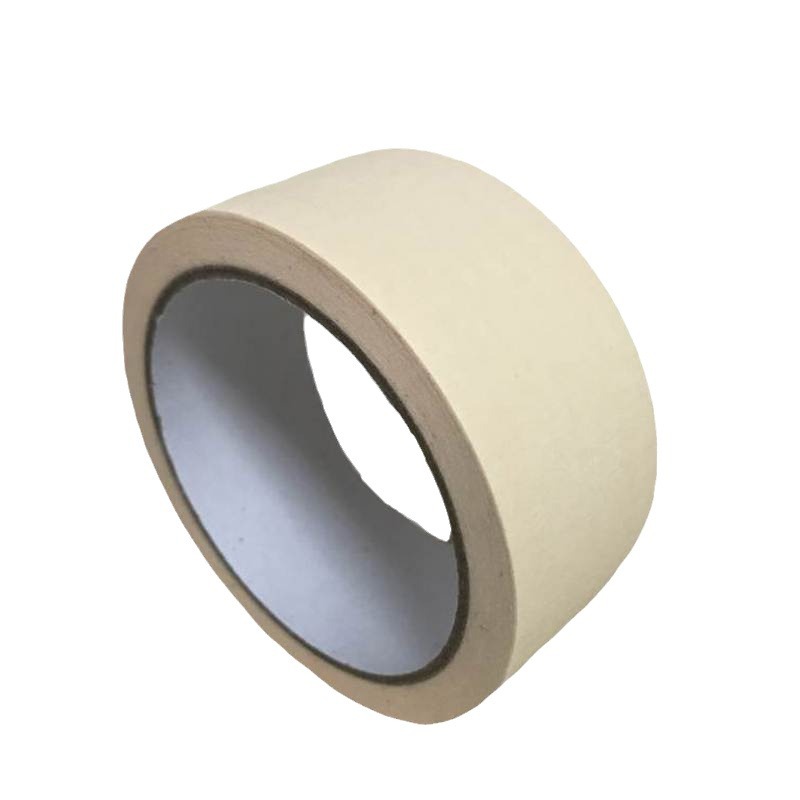 Cross-border adhesive, easy-to-tear white masking tape, spray paint masking, decoration art, color separation, wrinkle masking tape details Picture