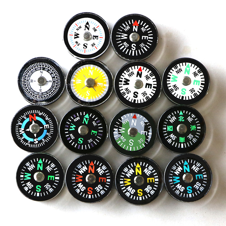 Factory direct sales of 20mm compass professional jewelry accessories, multi-functional compass in large stock details Picture