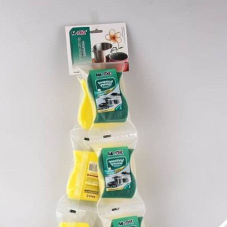 Mr.OK factory direct supply sponge scouring pads, double-sided cleaning sponges, kitchen cleaning sponges, dishwashing sponges, pot scrubbing sponges Application Scenario