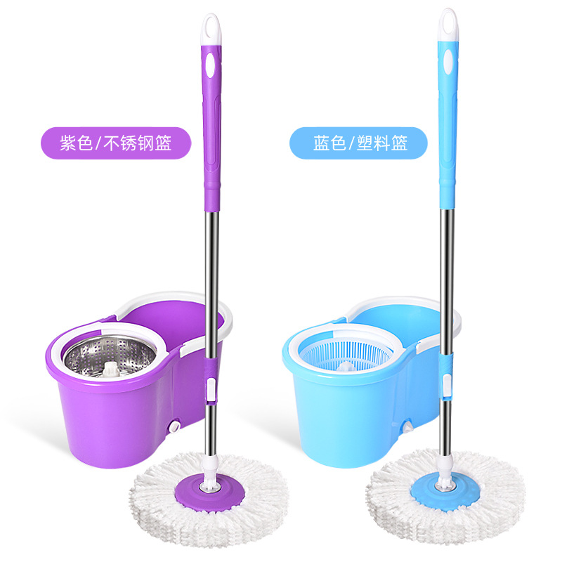 Fifth-generation hand-free rotating mop bucket for spin-drying and dehydration, dual-drive figure-eight bucket Good God Mop Mop bucket set Application Scenario