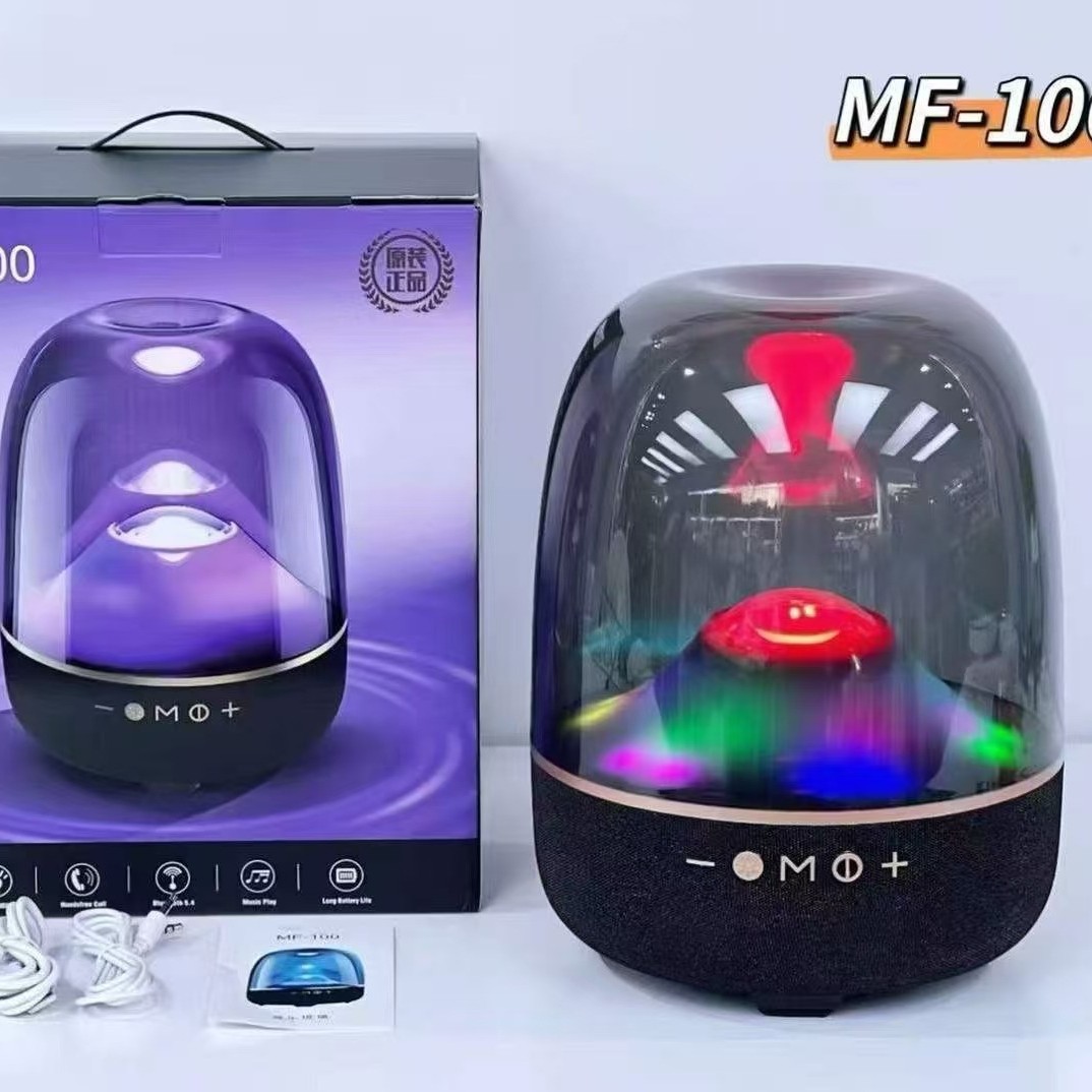 MF100 Harman Kardon Glass 5th Generation Wireless Bluetooth Speaker, desktop subwoofer, high-power Bluetooth speaker Specification image