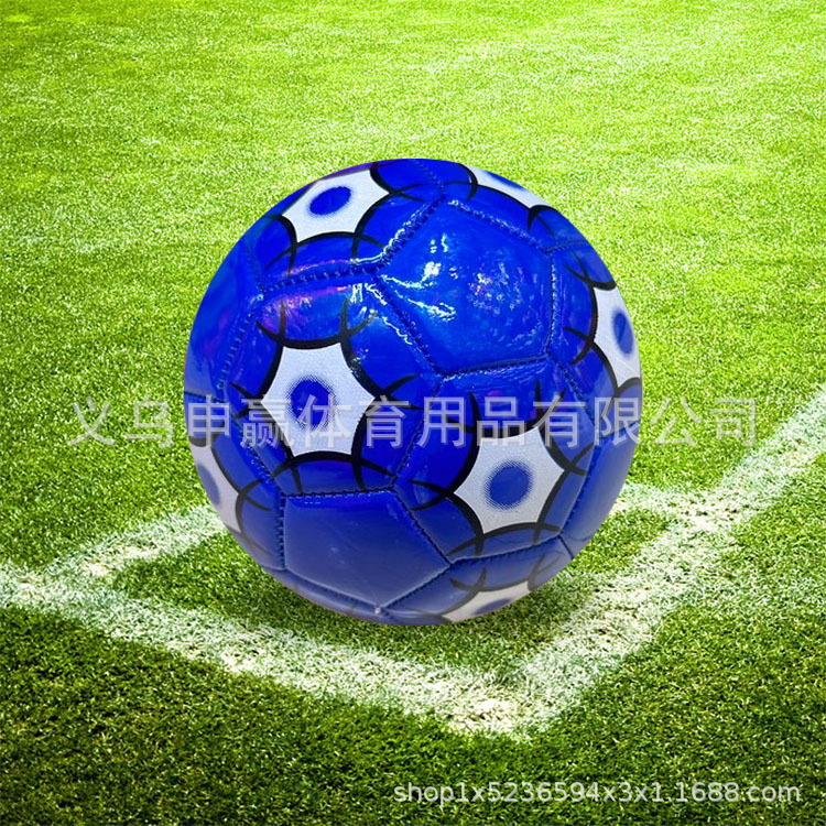 Cross-border No. 2 footballs in various styles and colors, pvc machine-sewn children's training and competition footballs, factory wholesale and in stock Specification image
