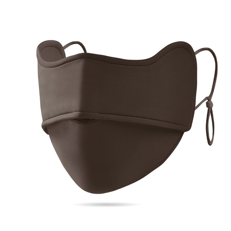 Warm mask for cold and wind protection in autumn and winter, 2025 new style, thickened sun protection face mask for riding electric bikes, high school girls' appearance level Item Picture