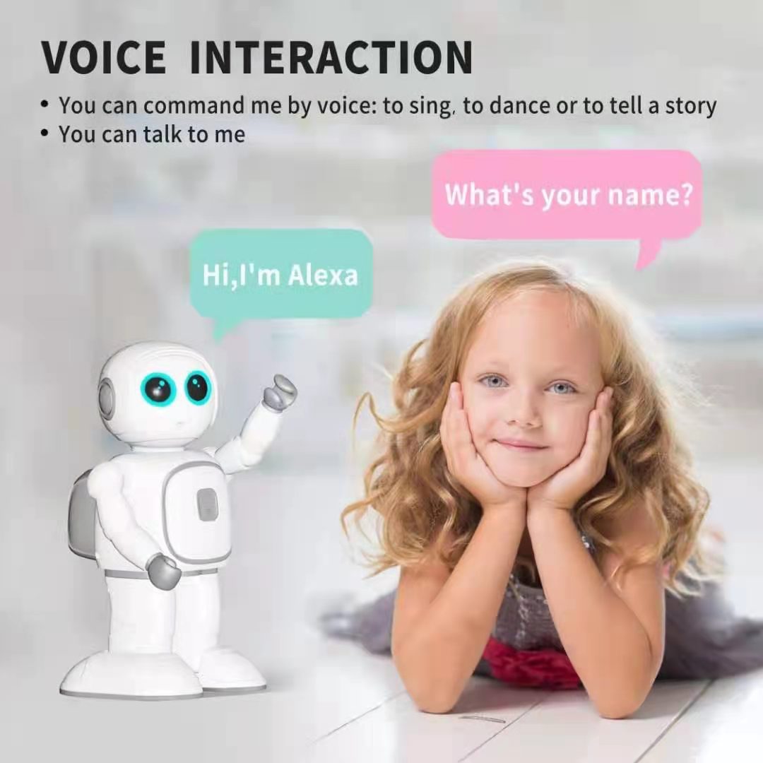 Climber R8 English Version Intelligent robot programming Dancing Children's Companion Toy interaction details Picture