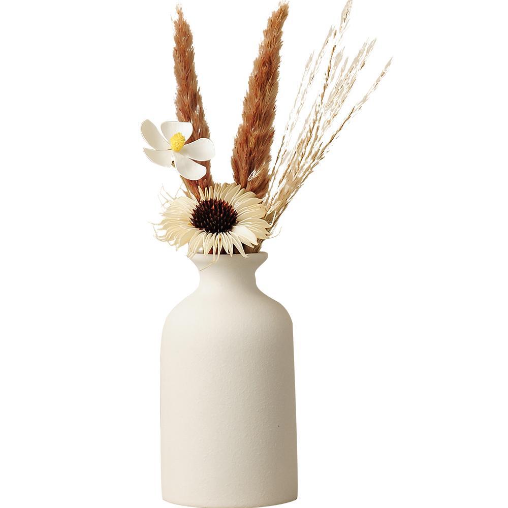 2026 Healing dry flower vase, small decorative item, living room coffee table, entrance hall sideboard, TV cabinet, high-end flower arrangement decoration Item Picture