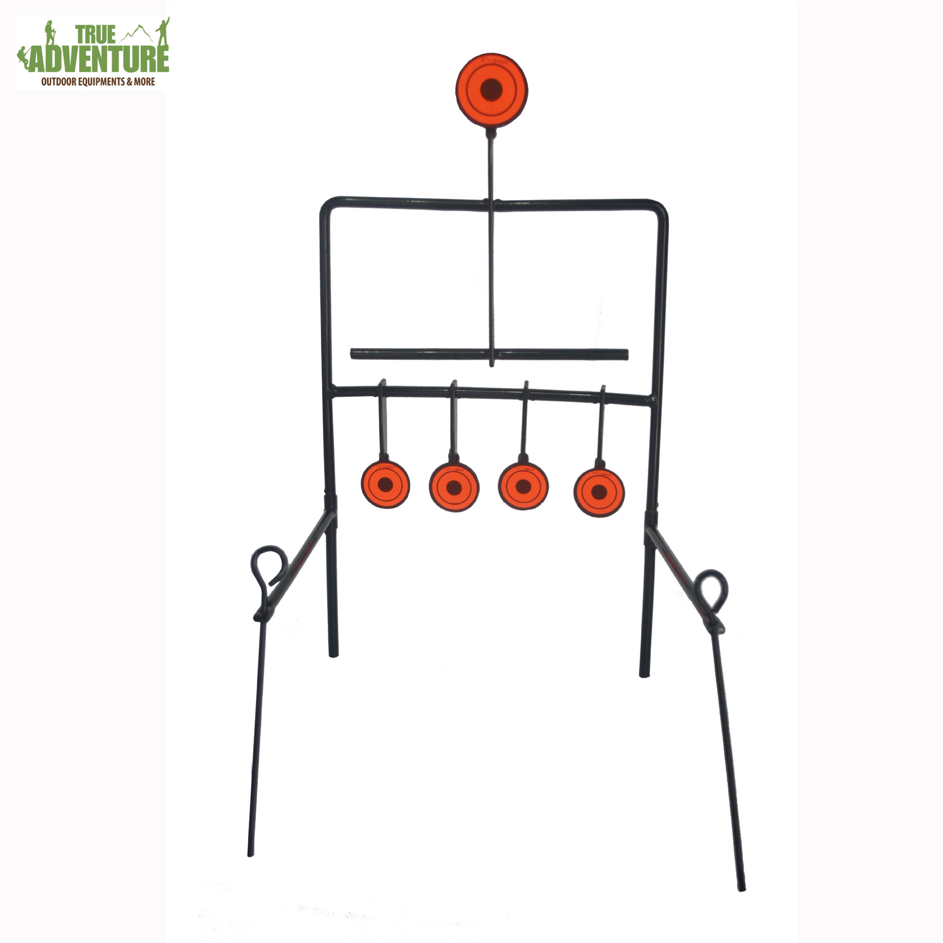跨境热销 户外射击铁靶 射击训练靶 小号弹弓靶 金属复位碳钢靶