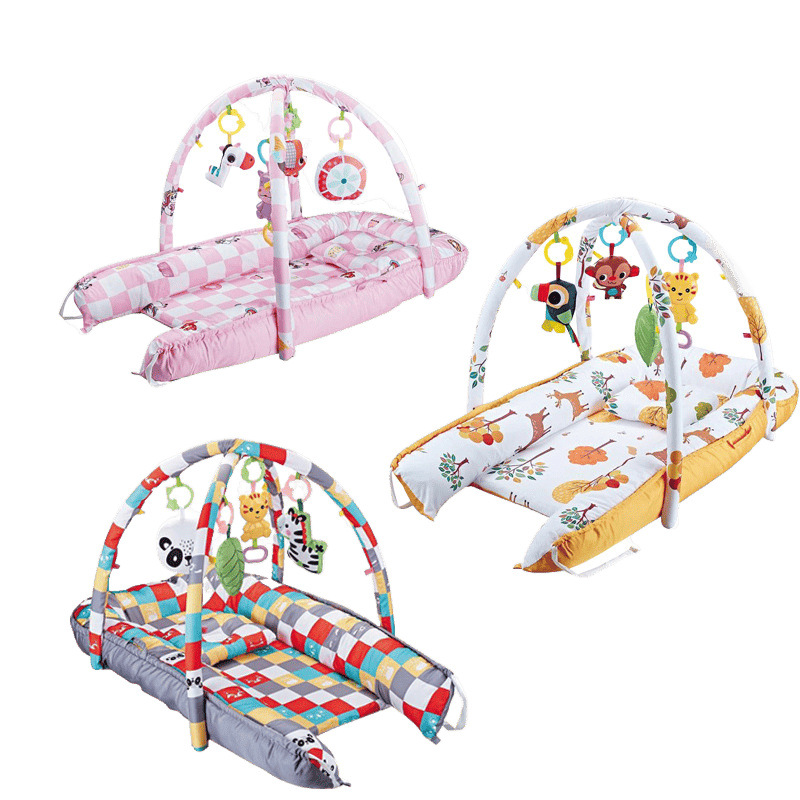 跨境热销婴儿多功能健身架音乐游戏毯适合宝宝的玩具