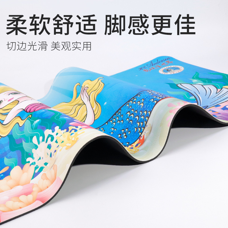 卫生间滑垫硅藻泥软垫家用厕所吸水垫入户地毯厕所脚垫批发详情图3