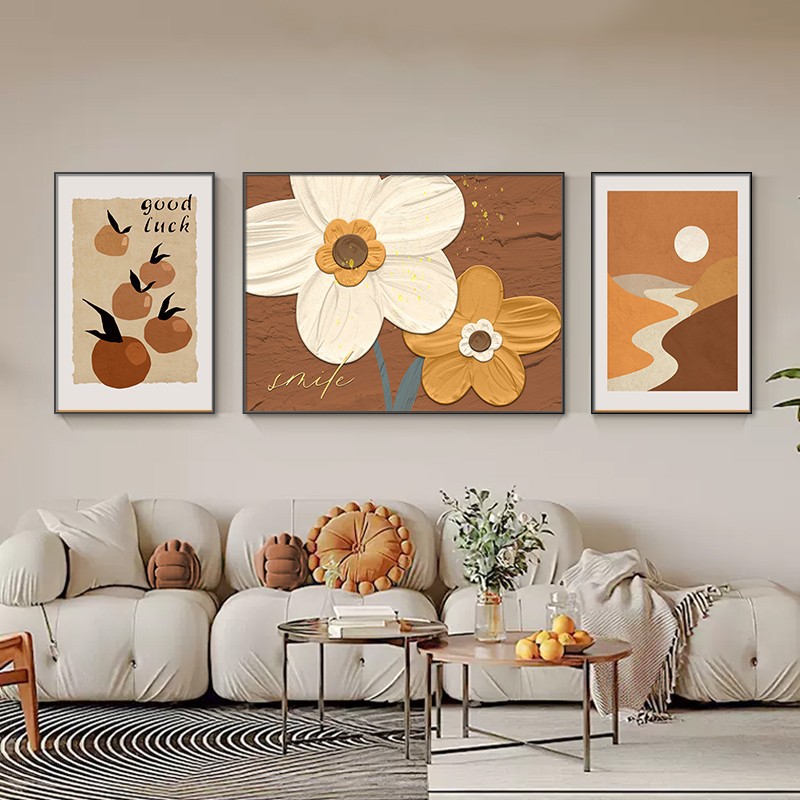 装饰画/装饰画客厅/客厅画欧式/卷轴/装饰画带框细节图