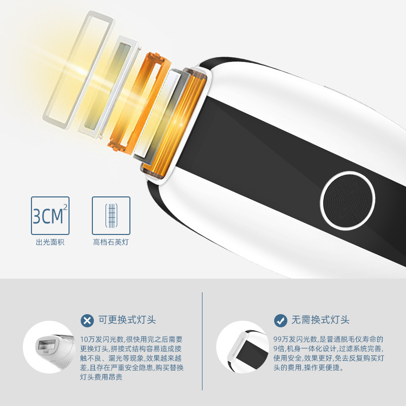 shanilak export handheld Ice Point Hair Removal Device, full-body hair removal and shaving device, Private ipl Ice Point Hair Removal device wholesale Specification image