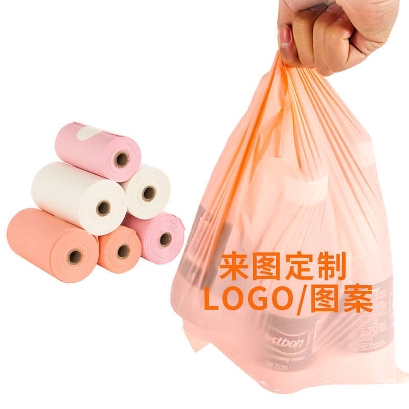 Pet poop bags, fully degradable cat and dog poop bags, dog feces bags, PE outdoor portable dog garbage bags, OEM processing Item Picture