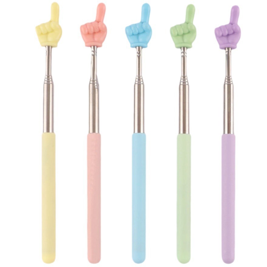 可伸缩教鞭指读棒手指棒教学棒戒尺杆教师老师专用家庭教学学习指白底实物图