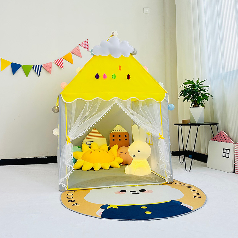 儿童室内帐篷游戏屋女孩公主帐篷宝宝分床神器室内小房子帐篷哄娃