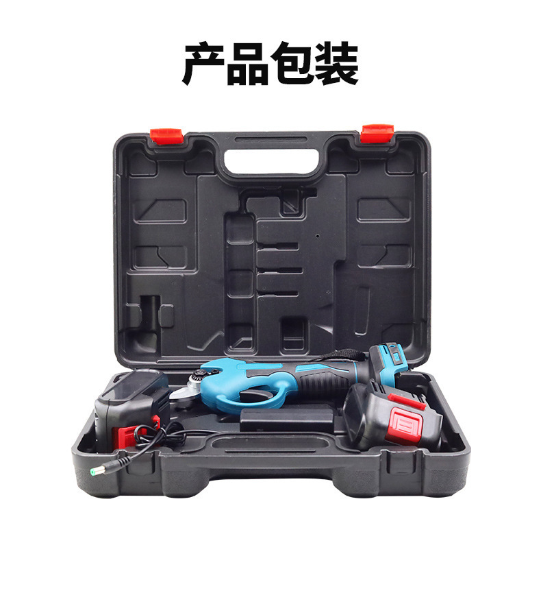Cross-border carbon steel blade head electric pruning scissors, lithium battery pruning garden electric scissors wholesale 3.0 electric scissors Application Scenario