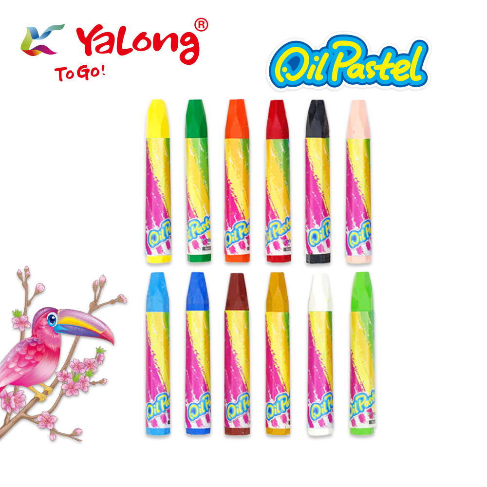 Yalong Cross-border best-selling art paint sets, crayons, children's discounts, professional painting colors, oil paintings, pastels details Picture
