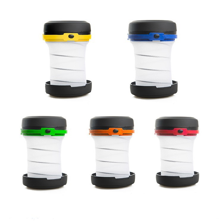 Solar USB charging Led camping light, folding emergency household horse light, tent light, spring telescopic outdoor