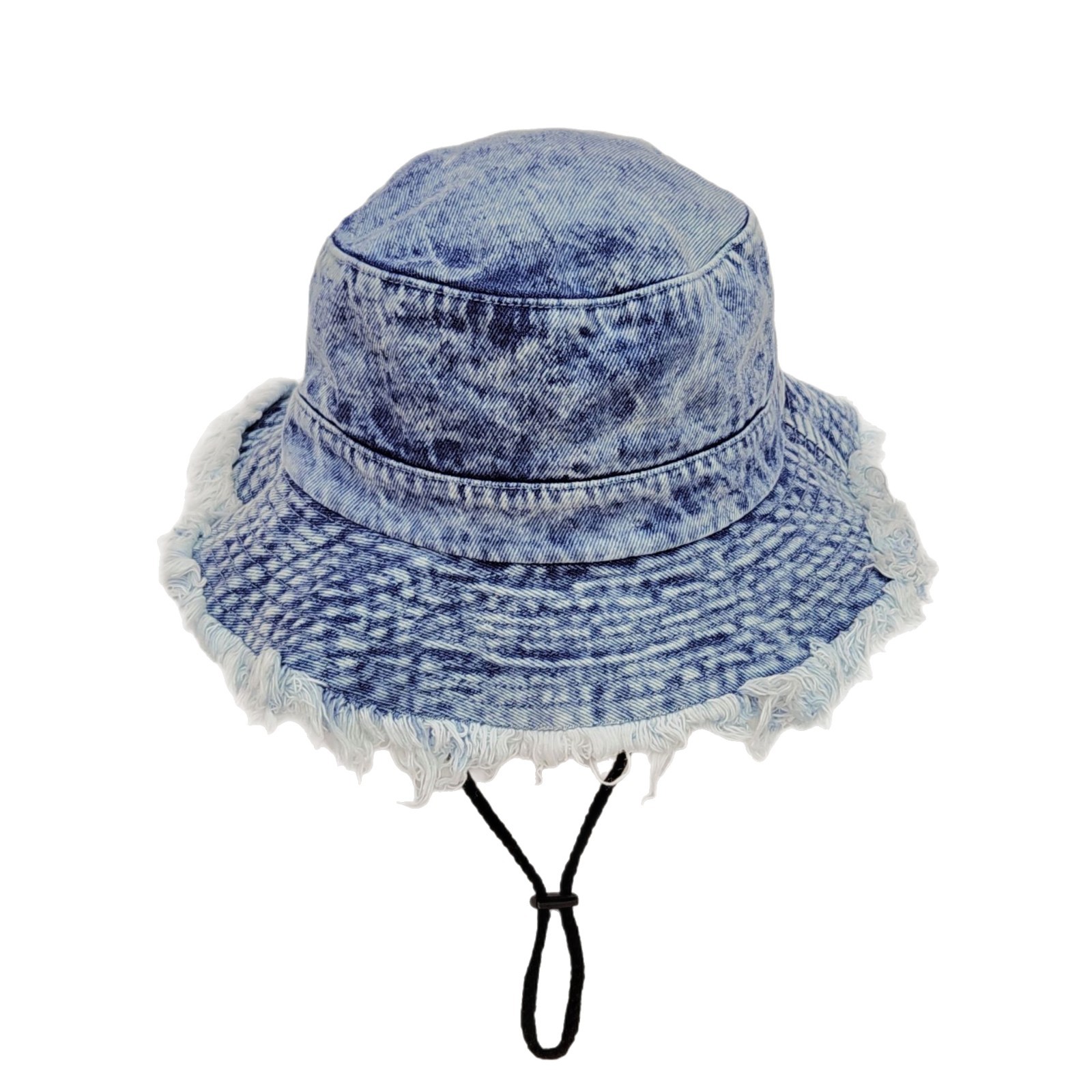 New style hats for women, Japanese and Korean niche, trendy and fashionable basin hats, fisherman hats with built-in drawstrings, suitable for both men and women Item Picture