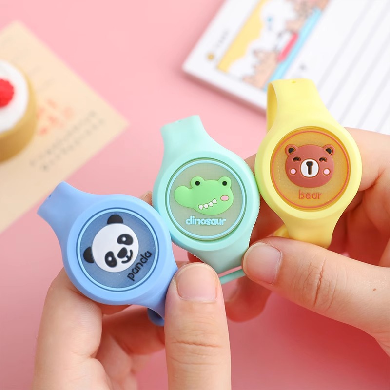 Street stall children's mosquito repellent buckle, Korean maternity and baby plant essential oil mosquito repellent wristband, portable pendant, adult mosquito repellent wonder Specification image