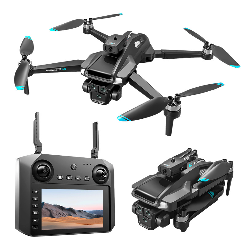 The cross-border M22max brushless drone with a 4.5-inch screen remote-controlled aircraft obstacle avoidance aerial photography quadcopter Item Picture