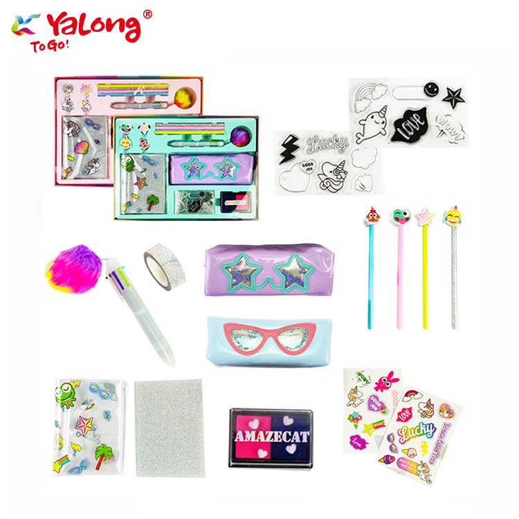 热销文具新款设计文具礼品套装儿童花式学生文具套装产品图