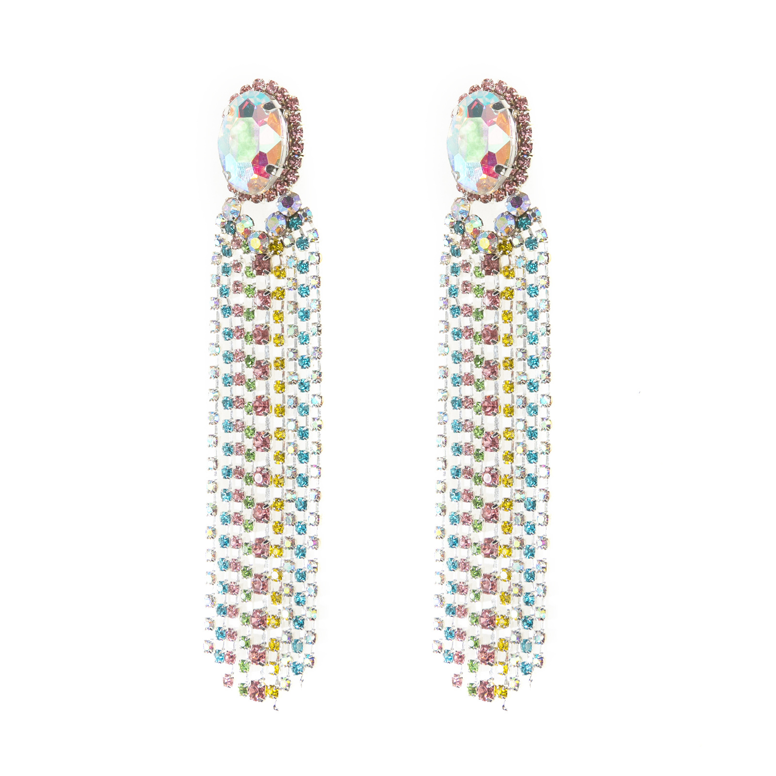 饰品/饰品女长款气质/耳环女长款气质/耳钉/欧比雅比白底实物图