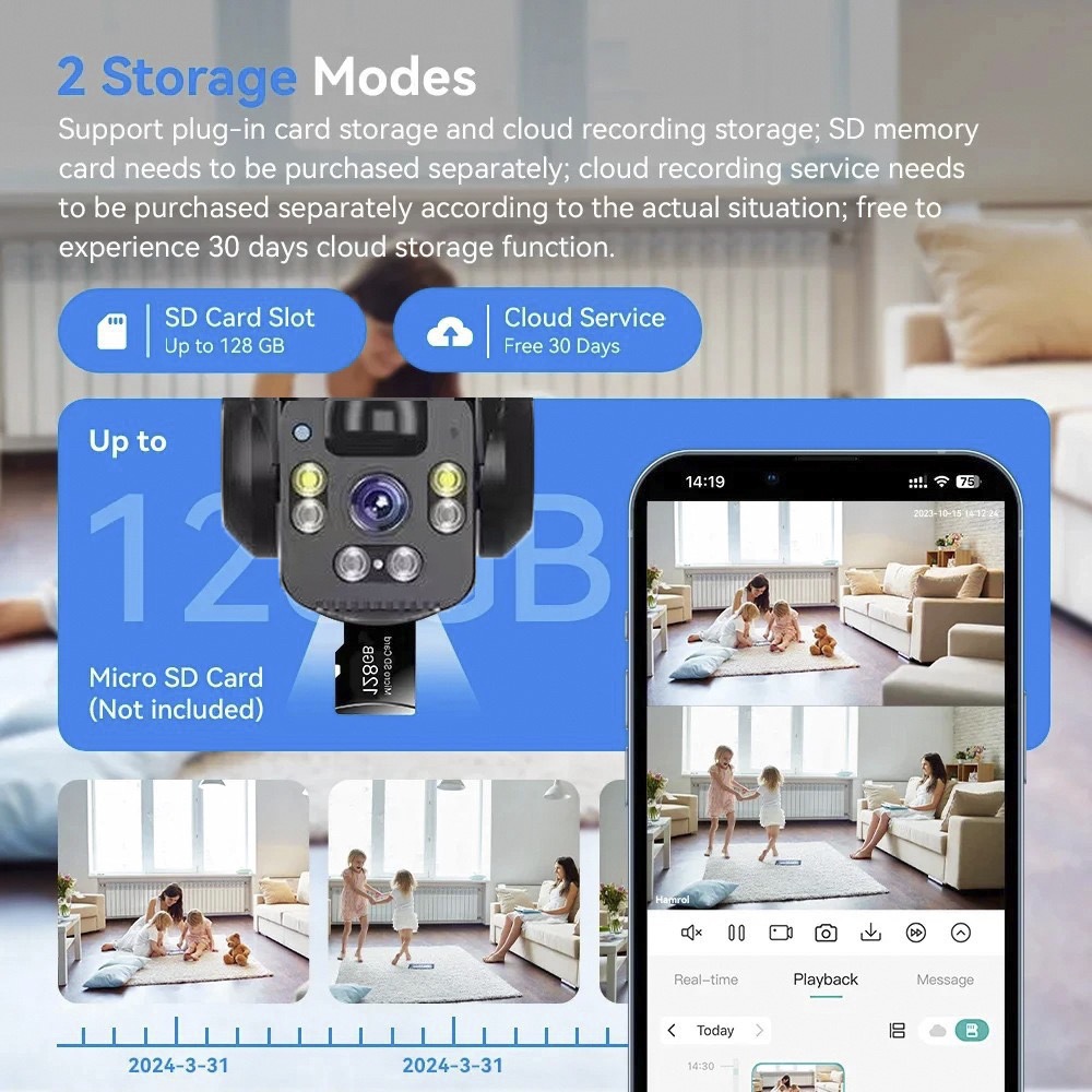 监控摄像机实物图
