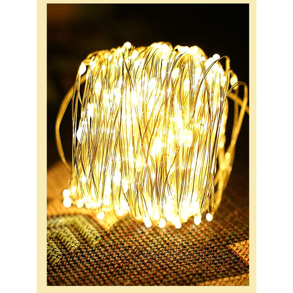 Cross-border led white box light string l Christmas decorative color light 1-meter, 2-meter, 3-meter, 5-meter light string Item Picture