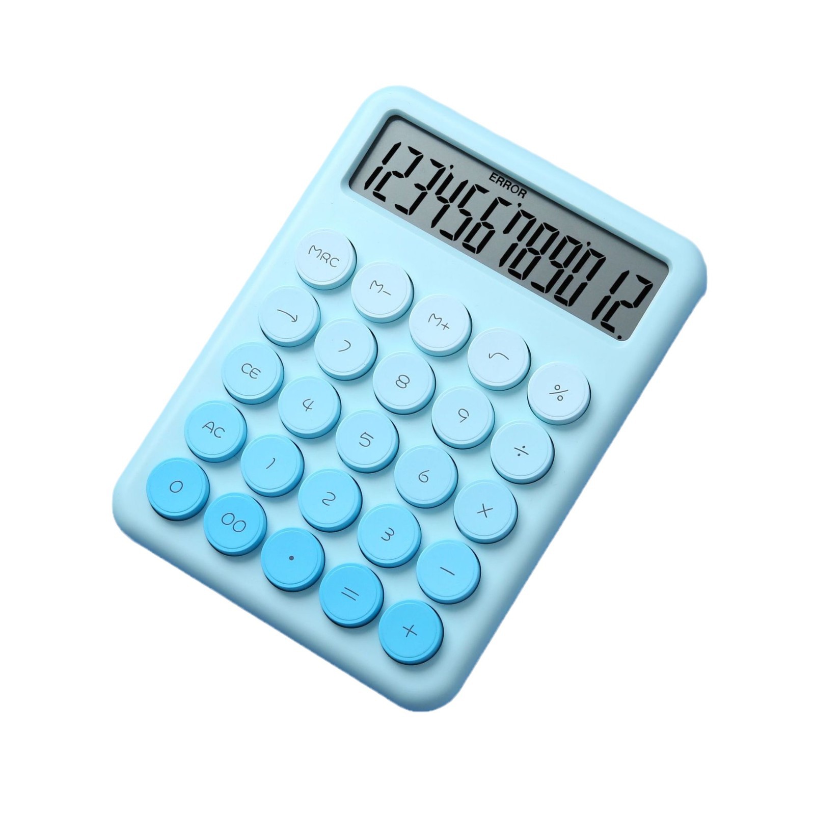 Calculadora científica colorida con tapa de llave retroiluminada bobina esta oficina multifuncional portátil suministros escolares Item Picture