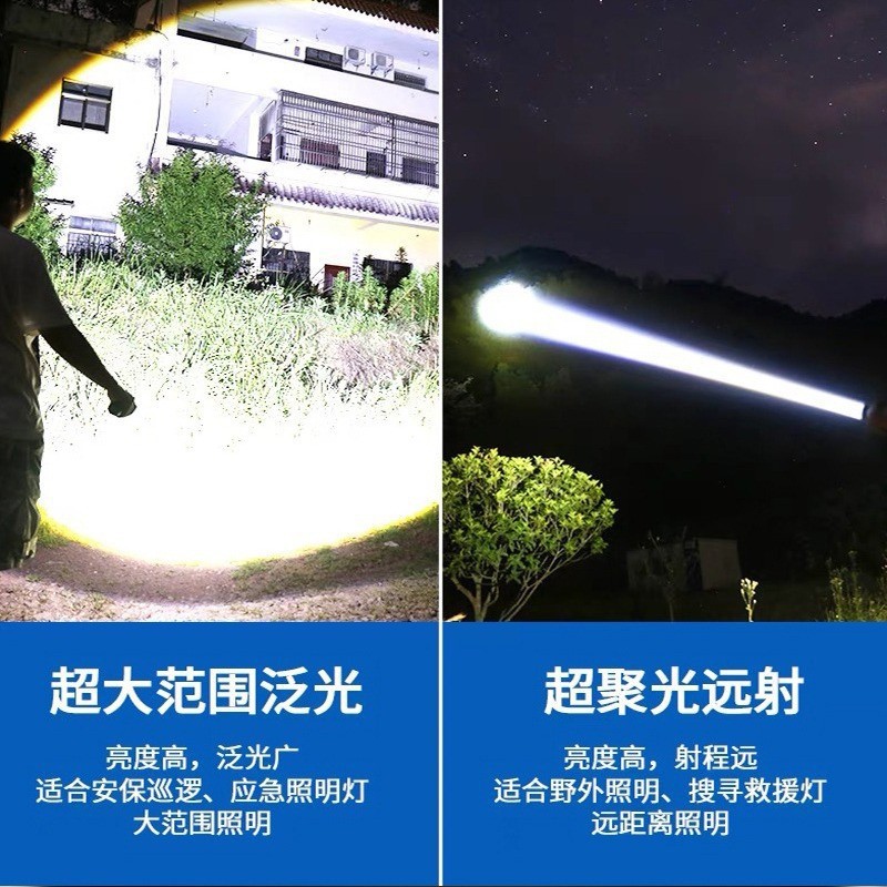 Cross-border fluorescent sensor headlamp, multi-functional white laser ultra-bright head-mounted work miner's lamp, outdoor mountain climbing and fishing lamp Application Scenario
