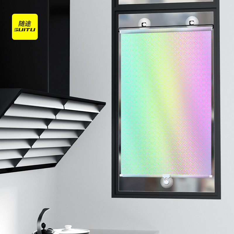 Car automatic retractable sunshade, sun shield, sun shield, heat insulation curtain, automatic retractable curtain, car supplies Specification drawing