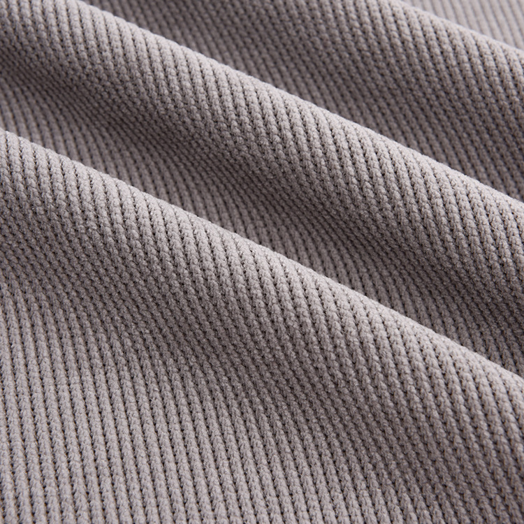 In stock: 280g fine-textured European cotton fleece fabric Chenille knitted elastic fabric for autumn and winter coats and wide-leg pants