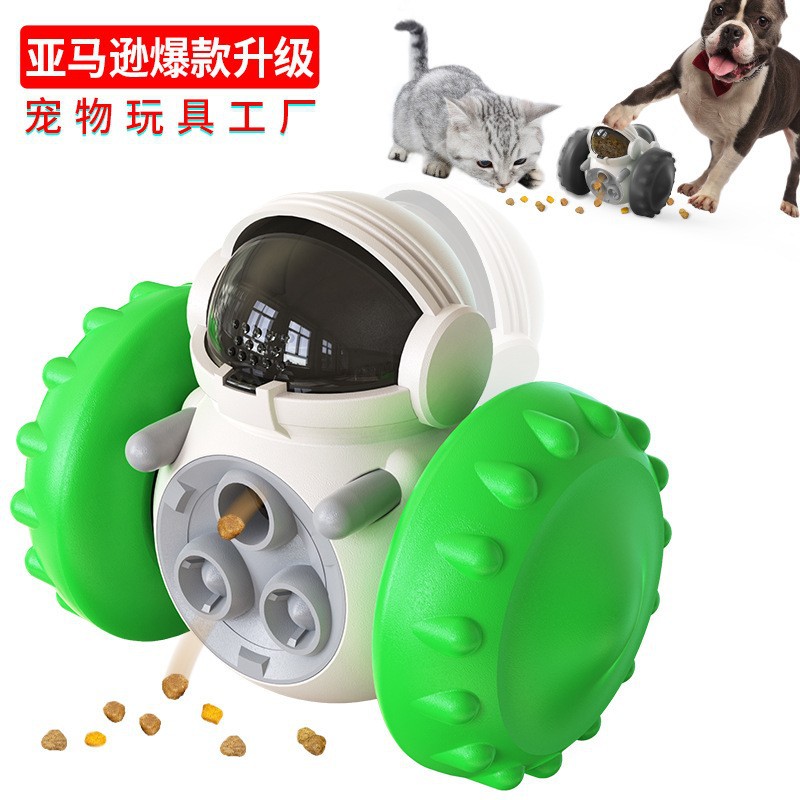 Pet dog food leak toy car, self-entertainment and boredom, balance swing car, untoppling doll toy, Amazon small dog Specification drawing