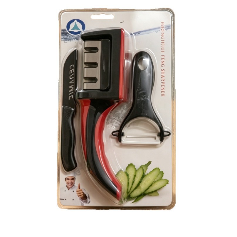 Fruit knife, household stainless steel peeler, two-in-one safe dormitory, portable sharp folding knife for students Item Picture