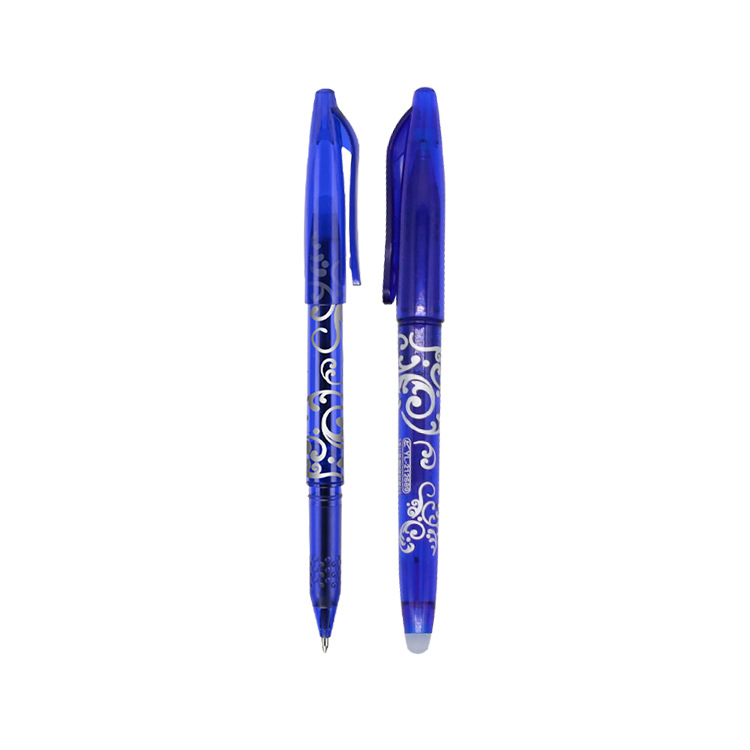 Yalong Cross-border's newly designed simple pen bullet tip 0.5mm gel pen, high-quality school and office erasable pen details Picture