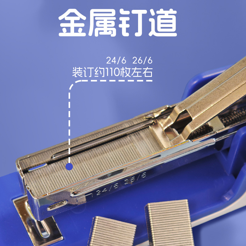 Spade Cross-border stapler, student office stapler, multi-functional home stapler, labor-saving binding machine Application Scenario