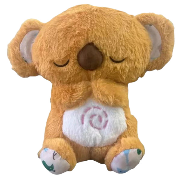 Cute breathing comfort koala toy, children's baby sleep companion doll pillow, small gift doll for girlfriend Item Picture