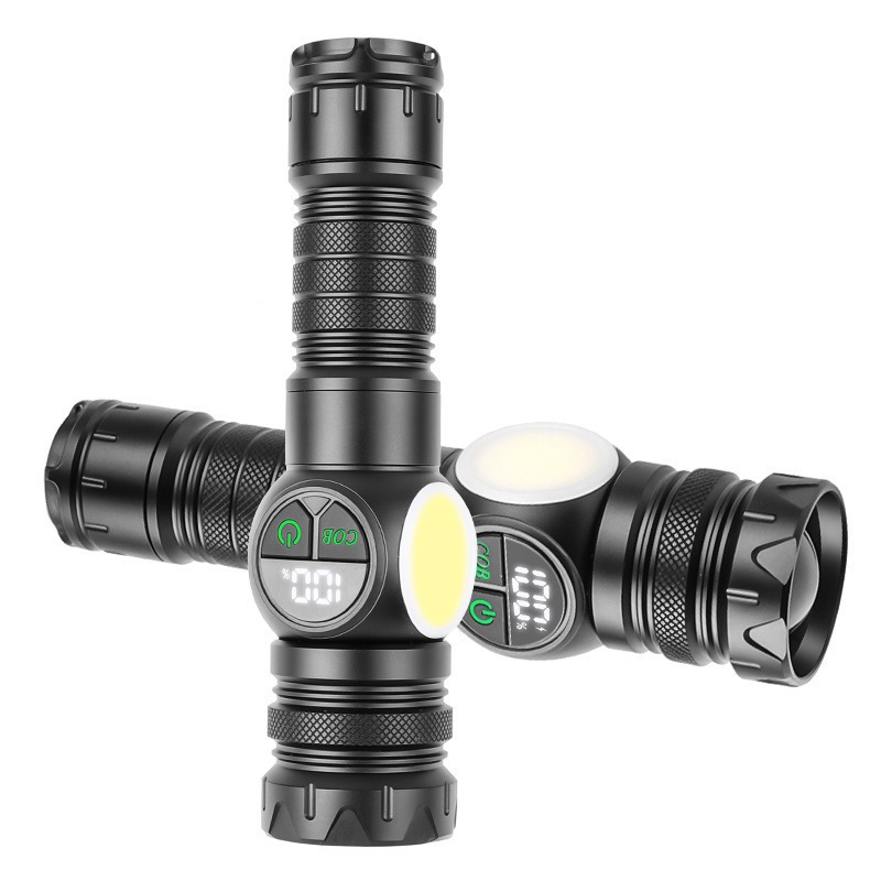 90.3手电/手电筒/大功率手电筒/A40手电/手电白底实物图