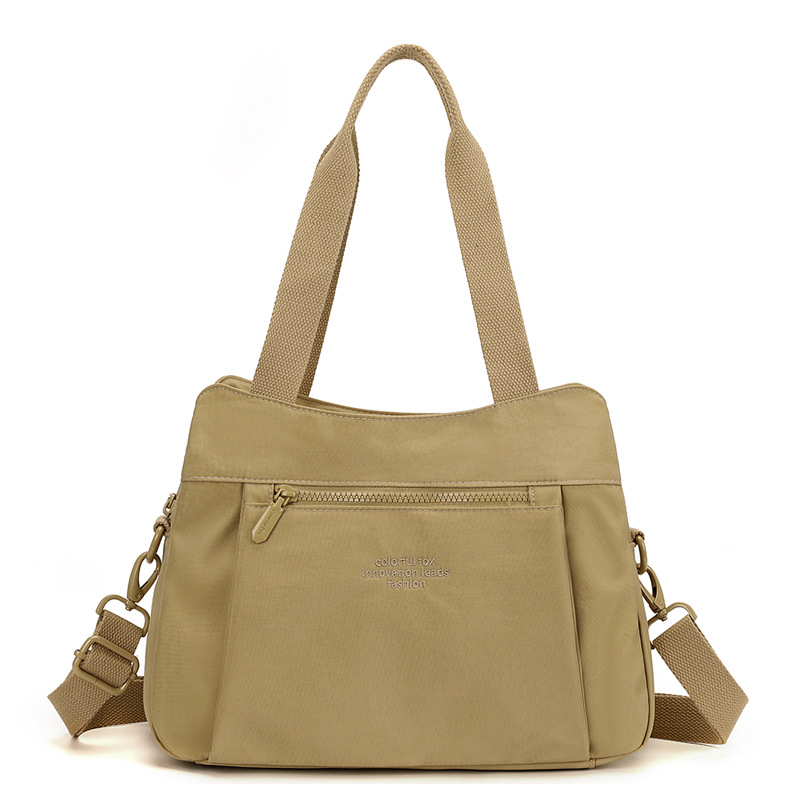 Nylon shoulder bag, crossbody bag, large-capacity handbag, commuter tote bag, ladies