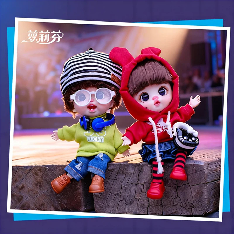 New style girl Fen trendy toys, sweet and cool baby dolls, vinyl dolls, mobile phone cases, pendants, factory wholesale toys and accessories