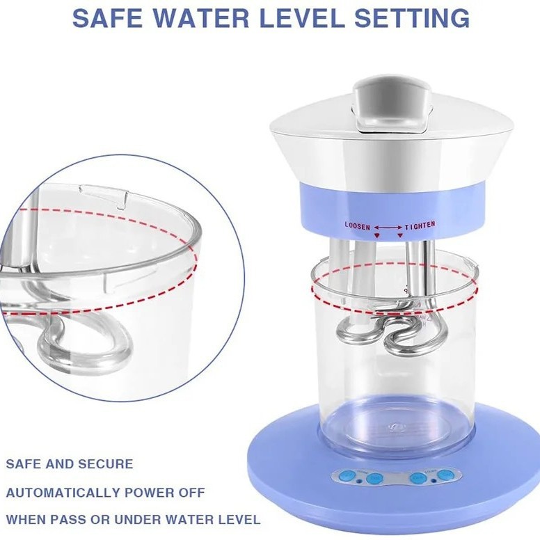 Beauty atomization device, facial steam cold and hot compress, home beauty spray machine, hydrating heating cap, oil baking cap evaporation Specification image