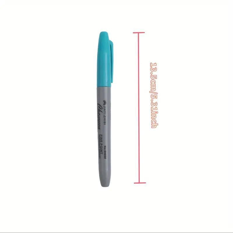 9500 قلم تسجيل، كحول، زيت، مقاوم للماء، خط، قلم رسم بالألوان، وشم وشم Specification image